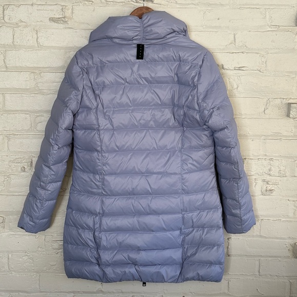 tyler boe down jacket ladies size M in dove (light blue) NWT - Picture 2 of 4